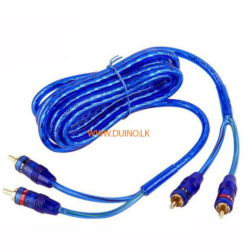 Ampire XAV250 3-Channel RCA Audio/Video Cable - 2.5 Meters (250cm) AV Lead