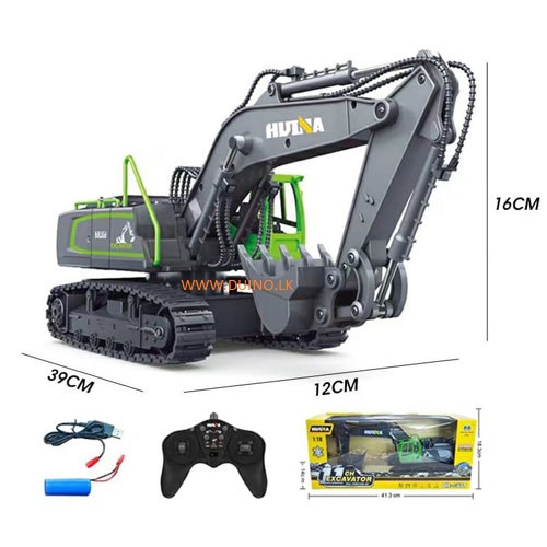 Huina 1558 - Remote Rc Excavator - Image 2
