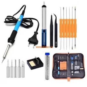 Soldering Iron Kit 60W Adjustable with Accessories