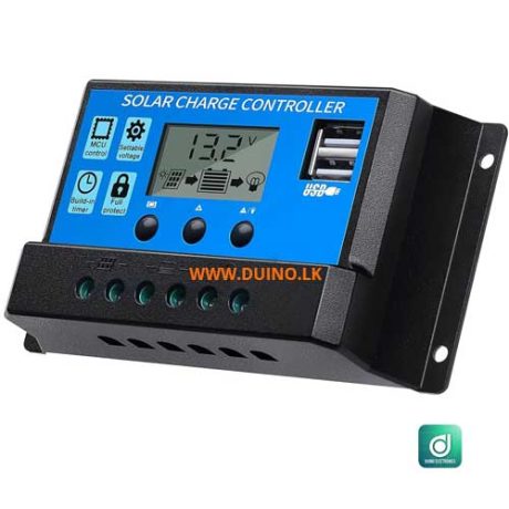 30A Solar Charge Controller 12V/24V Auto PWM Solar Regulator with Dual ...