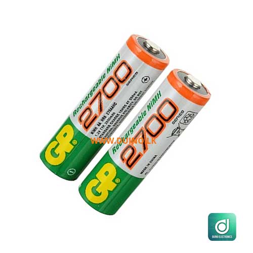 AA rechargeable batteries GP 27001
