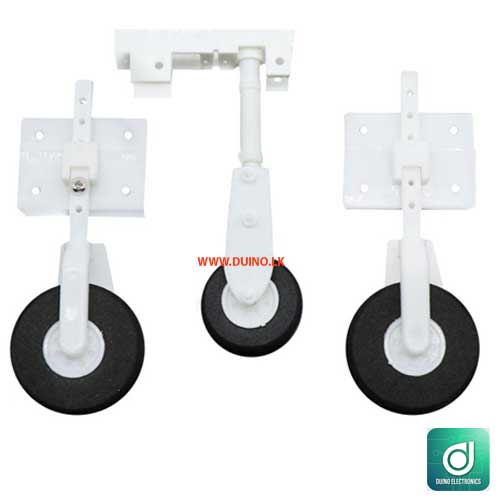 RC Plane Landing Gear Kit with Wheels