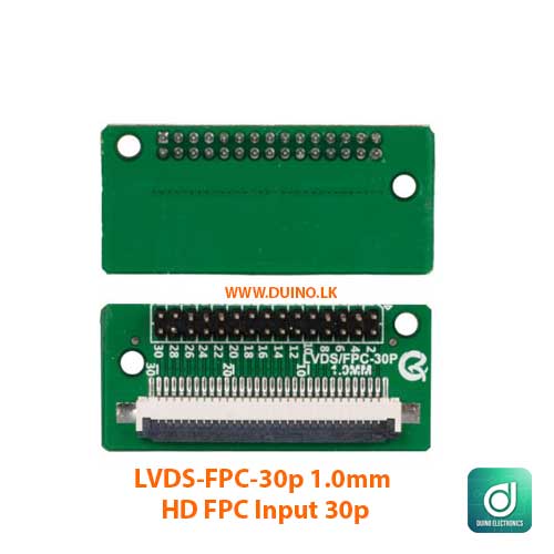 TV7083-D-LVDS-FPC-30p 1.0mm HD FPC Input 30p