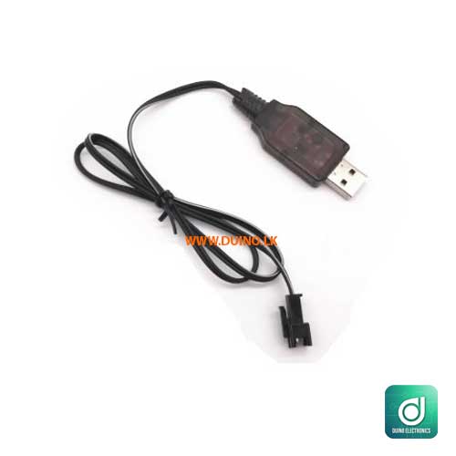 4.8V 250mA USB charger SM plug with charging lamp