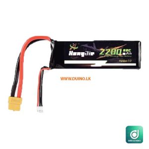 7.4V 2200mAh 60C 2S Lipo Battery