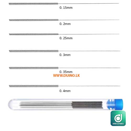 Stainless Steel Nozzle Cleaning Needles Tool For 3D Printers Parts-5
