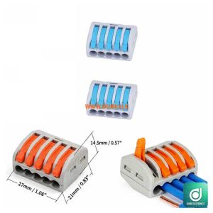 PCT-215 5Pole Spring Wire Connector Joint Quick Spring Connector