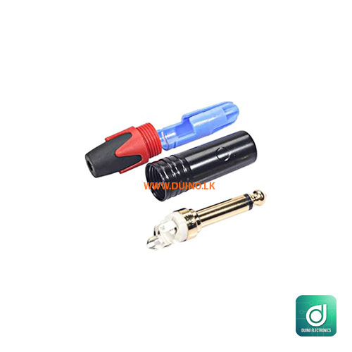 High Quality 6.5mm 2Pole Mono Microphone jack *1Pcs