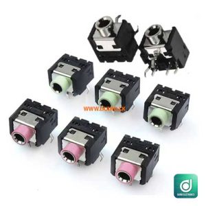 3.5mm Female 5 Pin PJ306M Stereo Audio Connector