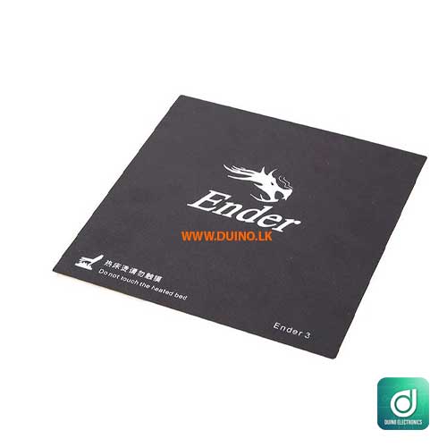 235x235mm Creality Build Surface Platform Black Sticker