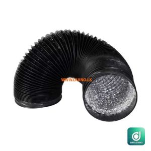 3m Fabric Exhaust Pipe Hose Flexible Duct Aluminium Foil 150mm