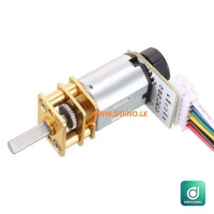 GA12 N20 3V 500RPM DC Gear Motor with Encoder-1