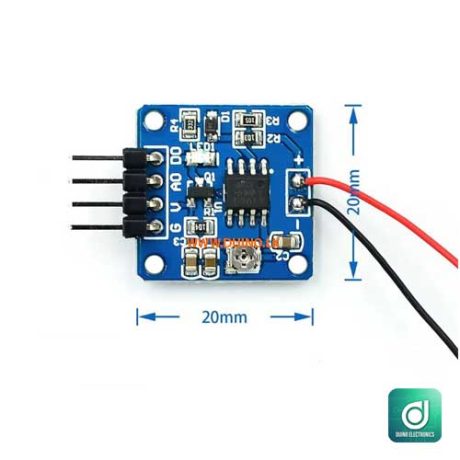 Piezoelectric shock tap sensor Vibration switch module for Arduino ...