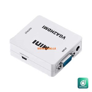 VGA2HDMI Composite RCA CVBS AV to HDMI Converter Adapter-7