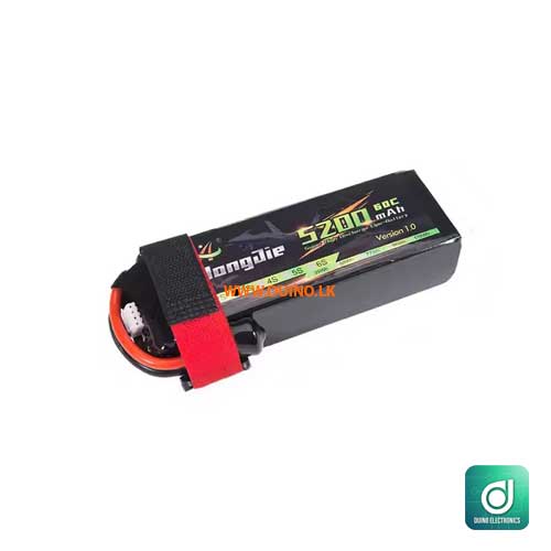 5200mAh 11.1V 3S 60C lipo battery -1