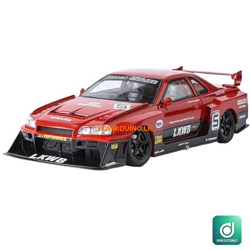 Nissan Skyline GTR-R34 S15 1:24 Diecast Model Modified Vehicle