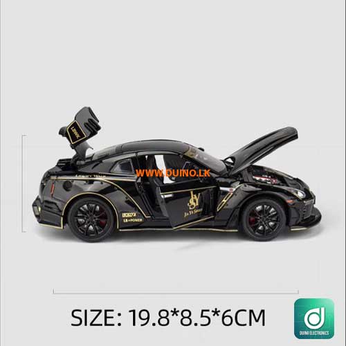 Nissan GT-R sports car 1:22 Diecast Model -1