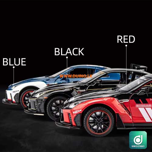 Nissan GT-R sports car 1:22 Diecast Model -3