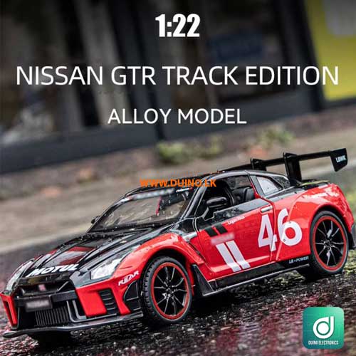 Nissan GT-R sports car 1:22 Diecast Model -7