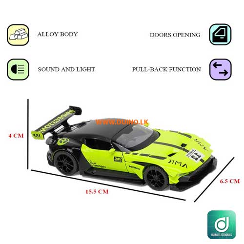 Aston Martin Alloy Diecast Model 1:32 Openable Doors & Light Music-4