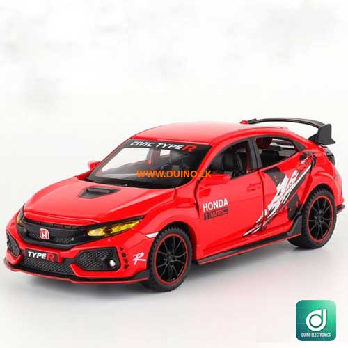Honda Civic Type R WRC Edition Diecast Car Model 1:32-3