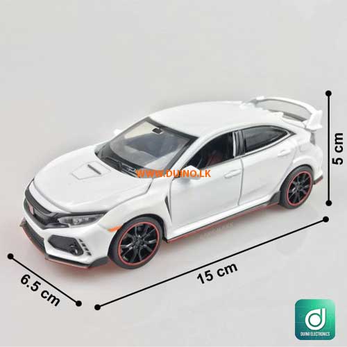 Civic 1:32 Scale Diecast Car Model Doors-6