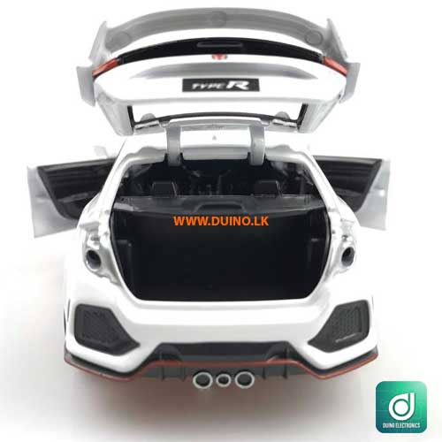 Civic 1:32 Scale Diecast Car Model Doors-7