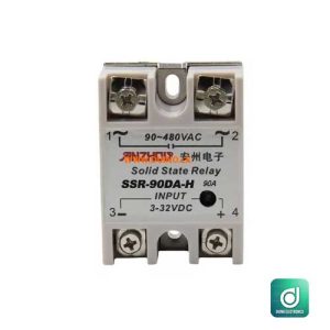 SSR-90DA-H 90A Solid State Relay 90-480VAC 3-32VDC