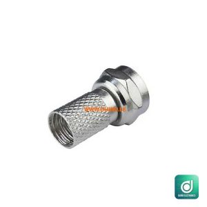 F Jack Twist on F-type F connector for RG6 Cable-1