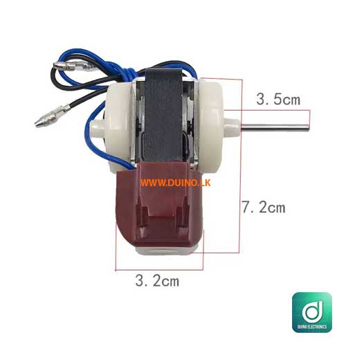 Refrigerator Fan Motor Cooling Fan HY-YZF-B3 AC220V 9W