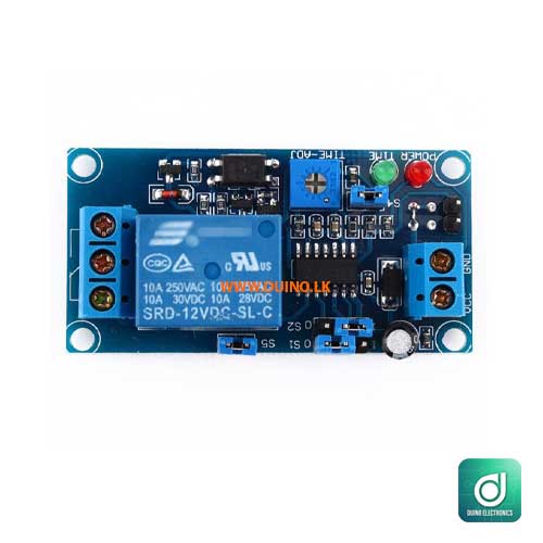 12V DC Delay Relay Timer Turn on/Delay Turn Off Switch Module-1