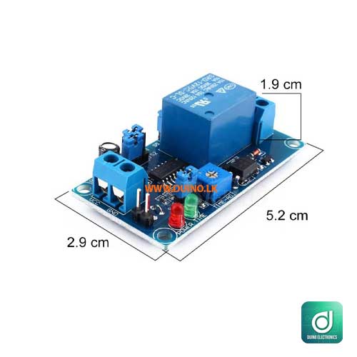 12V DC Delay Relay Timer Turn on/Delay Turn Off Switch Module-4
