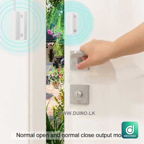 Wired NC Door Window Magnetic Security Alarm Contact Reed Sensor MC-38-1