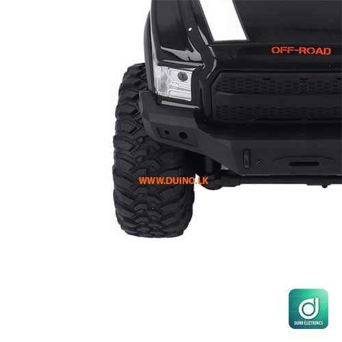 RC Crawler 1/10 Scale 2.4GHz 4WD LED Light 1500mAh 15km/h Rubber Tires-2
