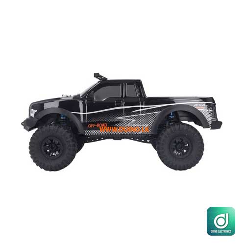 RC Crawler 1/10 Scale 2.4GHz 4WD LED Light 1500mAh 15km/h Rubber Tires-3