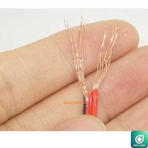 100M Roll Wire 2 Core Twin 24AWG 300V Speaker Wire-1