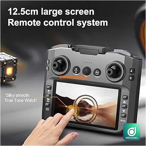 S156 Drone FPV HD Camera Brushless Motor Obstacle Avoidance Quadcopter with LED Screen Control-4