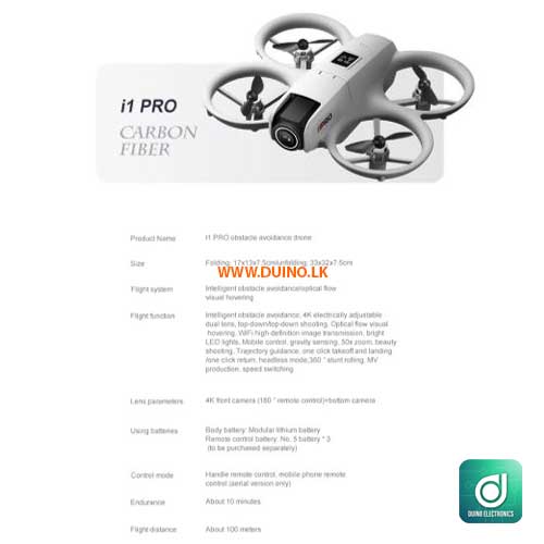 i1PRO Drone Dual Camera Aerial Photography HD Quadcopter Obstacle Avoidance Foldable Dron