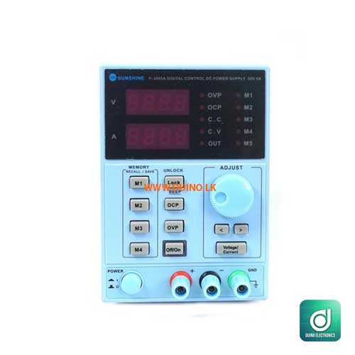 P-3005A Digital Display 30V 5A Output DC Power Supply SUNSHINE-5