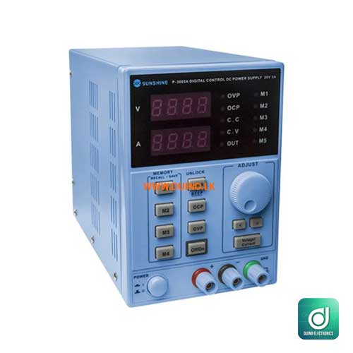 P-3005A Digital Display 30V 5A Output DC Power Supply SUNSHINE