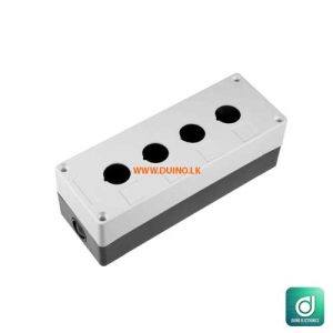 Control Station Box 22mm 4 Push Button Hole Waterproof Enclosure
