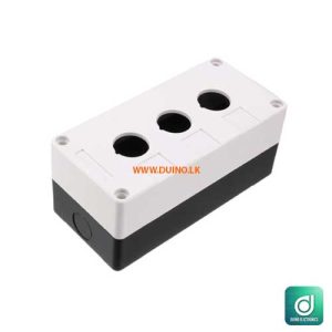 Control Station Box 22mm 3 Push Button Hole Waterproof Enclosure
