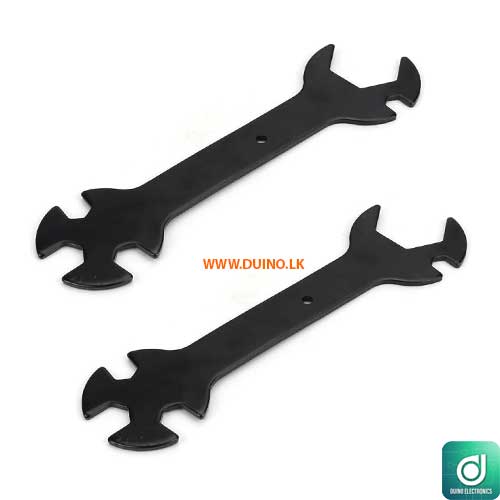 5in1 Wrench Stay 6mm to 20mm Spanner Steel Flat Ratchet for Nozzles CNC Machine 3D Printers