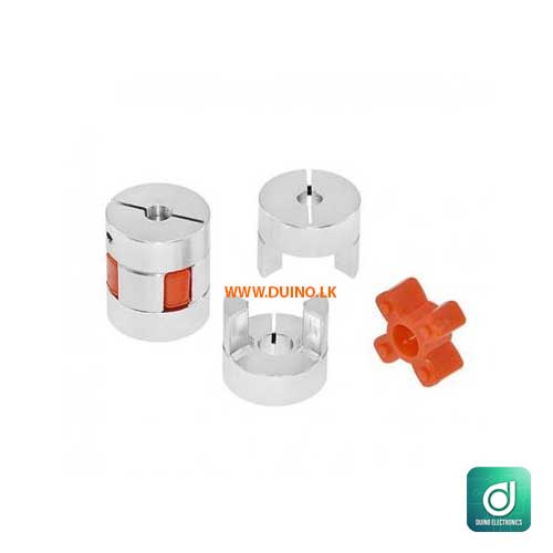 10mm to 10mm D25L30 Coupler D25 L30 Plum Blossom Flexible Shaft Coupling-1