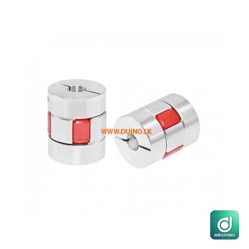 10mm to 10mm D25L30 Coupler D25 L30 Plum Blossom Flexible Shaft Coupling