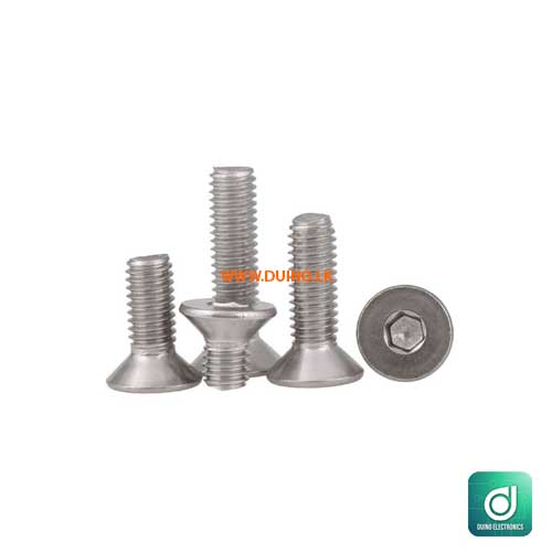 M5 Hexagon Socket Flat Countersunk CSK Head Screw 5/10/20/25/30mm