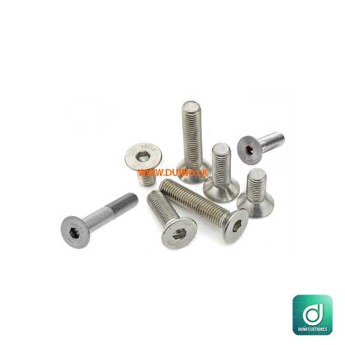 M5 Hexagon Socket Flat Countersunk CSK Head Screw 5/10/20/25/30mm
