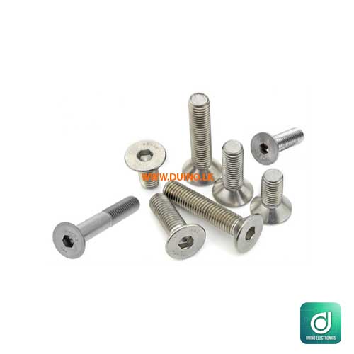 M5 Hexagon Socket Flat Countersunk CSK Head Screw 5/10/20/25/30mm