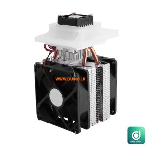 12V Thermoelectric Peltier Air Cooling Dehumidification System Semiconductor Refrigeration 175x100x98 mm with 12v 10A Power supply