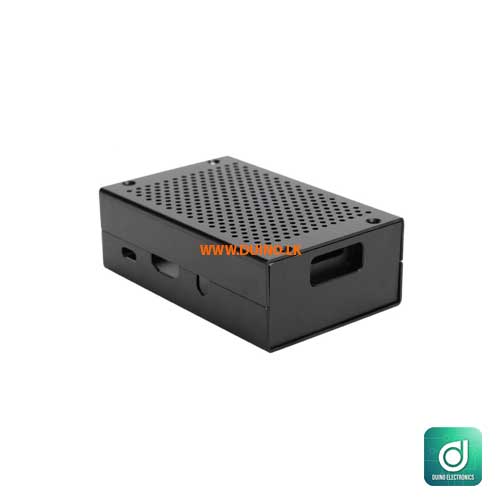 Raspberry Pi 4 Metal Enclosure Case with Cooling Fan